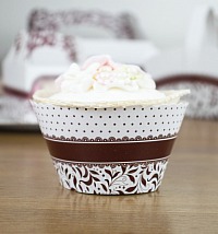 Košíček na cupcake - sada 12 ks - CC1009