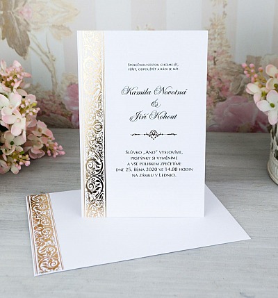 Svadobné oznámenie - G2064A