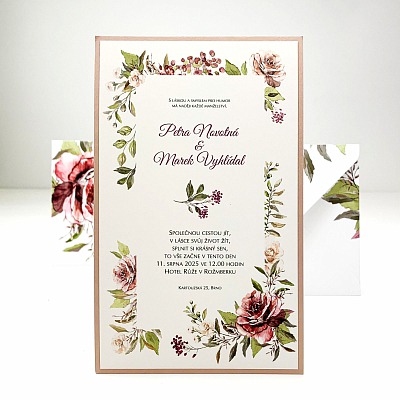 Svadobné oznámenie - G2140