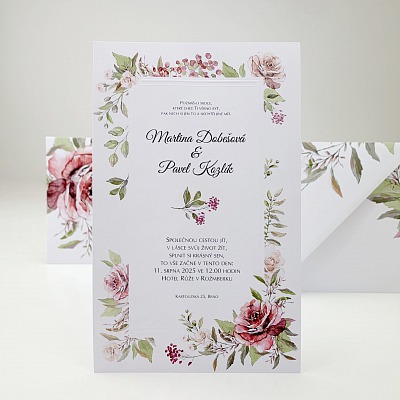 Svadobné oznámenie - G2141A