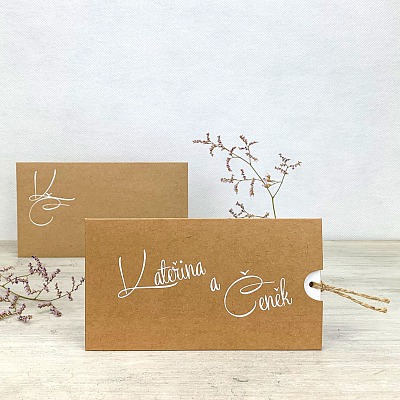 Svadobné oznámenie - G2150