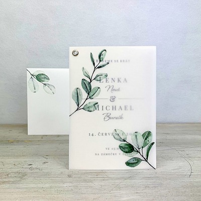 Svadobné oznámenie - G2151