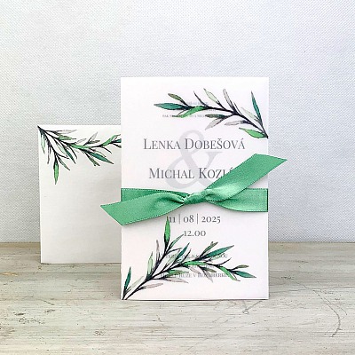 Svadobné oznámenie - G2154