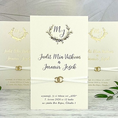 Svadobné oznámenie - G2178