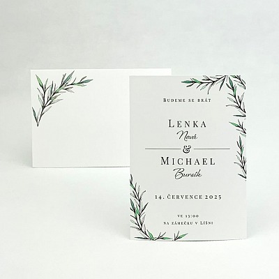 Svadobné oznámenie - G4000