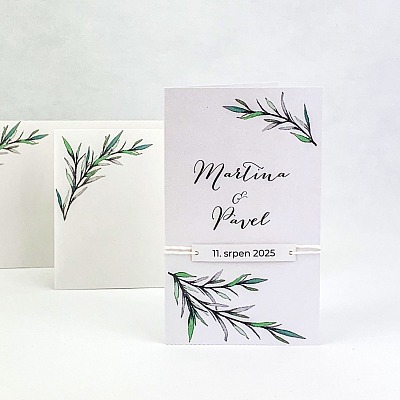 Svadobné oznámenie - G4008