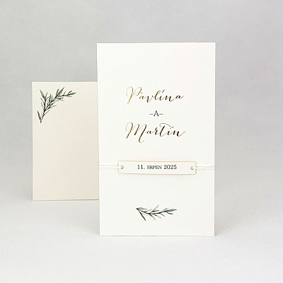 Svadobné oznámenie - G4019