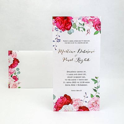 Svadobné oznámenie - G4022