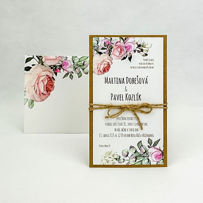 Svadobné oznámenie - G4024