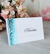 Svadobná menovka - J2064B