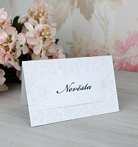 Svadobná menovka - J2065
