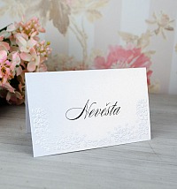 Svadobná menovka - J2073