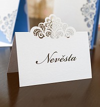 Svadobná menovka - J2108