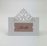 Svadobná menovka - J2110