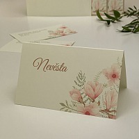 Svadobná menovka - J2118