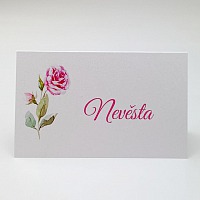 Svadobná menovka - J2120