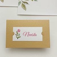 Svadobná menovka - J2128