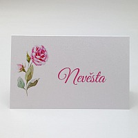 Svadobná menovka - J2129