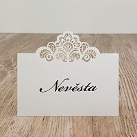 Svadobná menovka - J2144