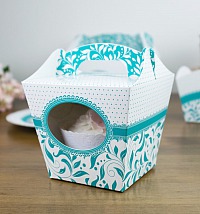 Svadobná krabička na cupcake - K11-1010-01