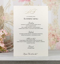 Svadobné menu - M2078