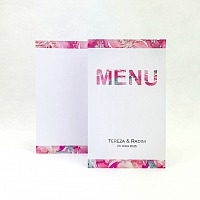 Moderné svadobné menu