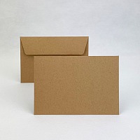 Svadobná obálka z recyklovaného papiera