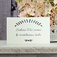 Svadobná pozvánka - P2146