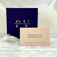 Svadobná pozvánka - P2173B