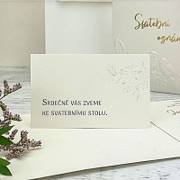 Svadobná pozvánka - P2185A