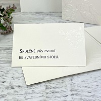 Svadobná pozvánka - P2185B