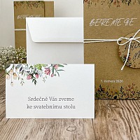 Svadobná pozvánka - P2192