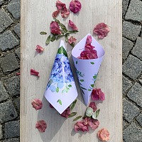 Papierový kornút na konfety (8ks) - PK01-2165-01