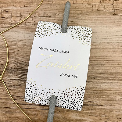 Svadobné kartičky na prskavky - PR01-2062-01