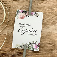 Svatebná kartička na prskavky (8 ks) - PR01-2172-01