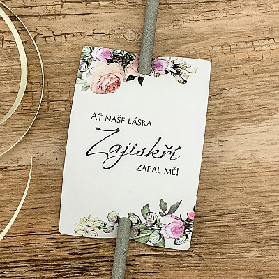Svadobné kartičky na prskavky - PR01-2172-01