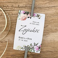 Svadobná kartička na prskavky na mieru - PR01-2172-NM-01