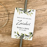 Svadobná kartička na prskavky na mieru - PR01-4010-NM-01