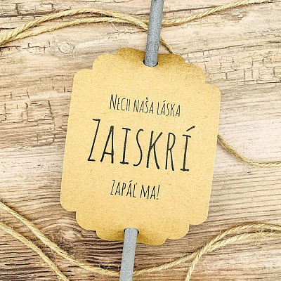 Svadobné kartičky na prskavky - PR02-6000-10