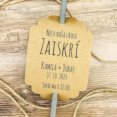 Svadobná etiketa - PR02-6000-NM-10