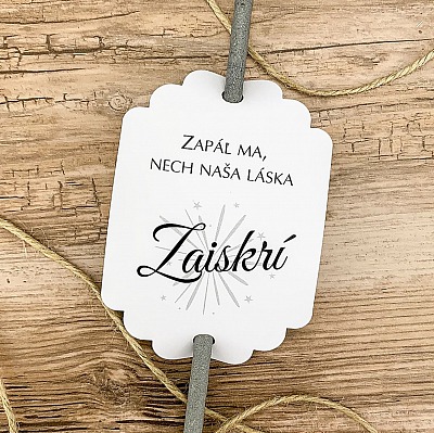 Svadobné kartičky na prskavky - PR02-6001-01