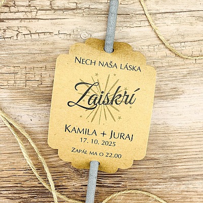 Svadobná etiketa - PR02-6001-NM-10