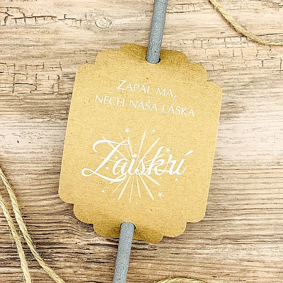 Svadobné kartičky na prskavky - PR02-6003-10