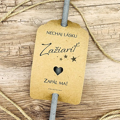 Svadobné kartičky na prskavky - PR03-6004-10