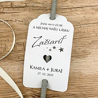 Svadobná kartička na prskavky na mieru - PR03-6004-NM-01