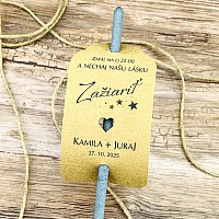 Svadobná kartička na prskavky na mieru - PR03-6004-NM-10