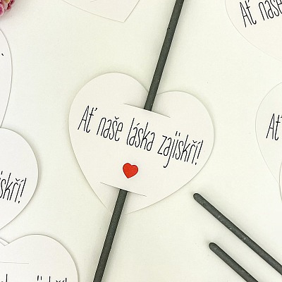 Svadobné kartičky na prskavky - PR04-6006-01