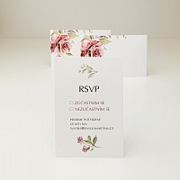 Svadobná odpovedná kartička - RS2135