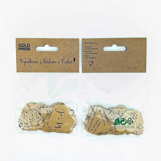 Dekoračné srdiečka DS036-25