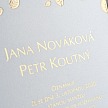 Svadobné oznámenie - G2072